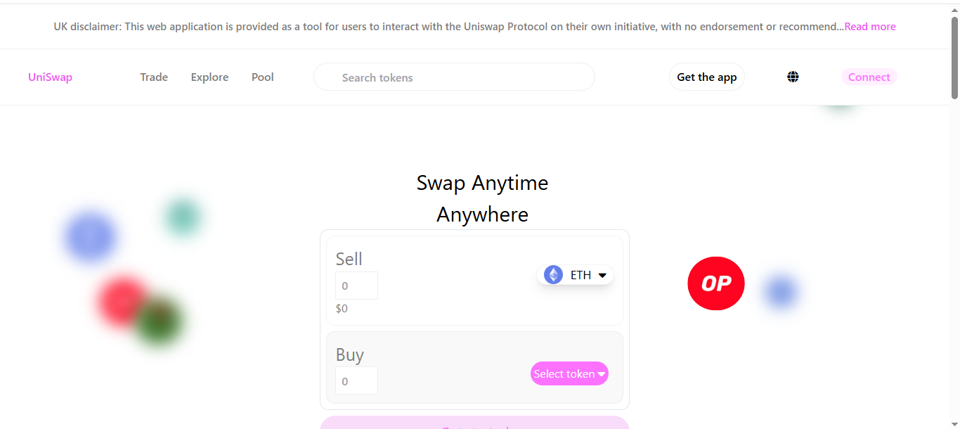 Uniswap Clone Project